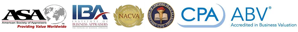 Group of accredited logos
